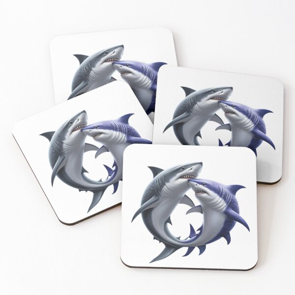 Item preview, Romantic Sharks Embracing  designed and sold by EsraaCreations.