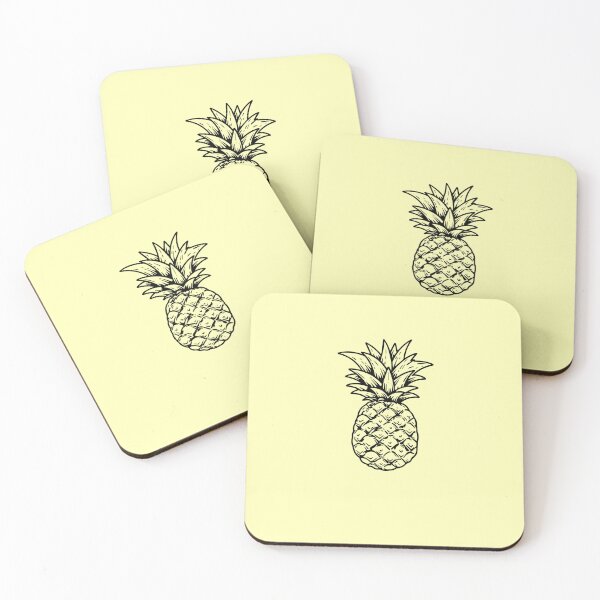 Item preview, Pastel Yellow Pineapple Bliss designed and sold by TropicalTrails.