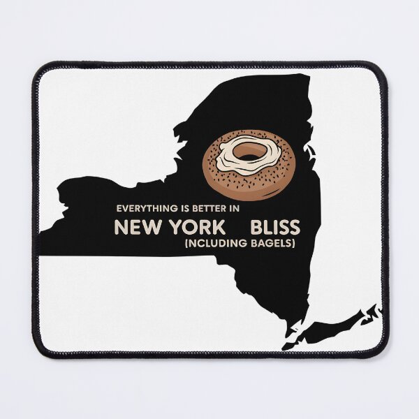 Item preview, Everything is Better in New York (Including Bagels) designed and sold by ArtFlow Creations.