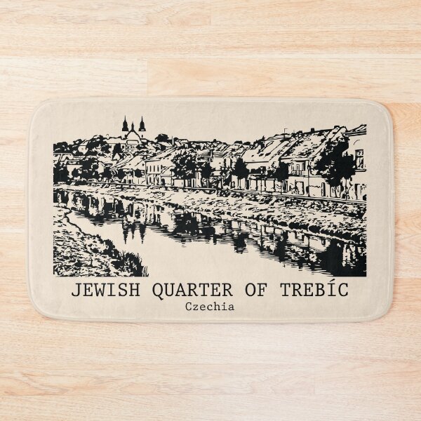 Item preview, Jewish Quarter of Třebíč - Czechia designed and sold by Lakeric Cityscapes.