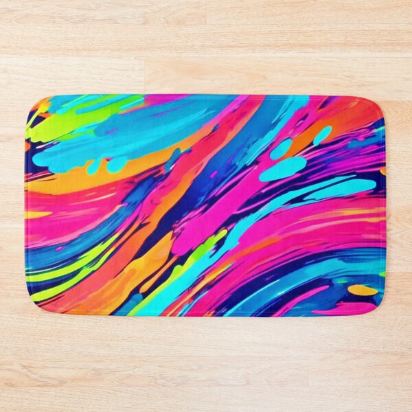 Item preview, Dynamic Color Streaks Artwork designed and sold by Health And Fitness Posts e-Store.