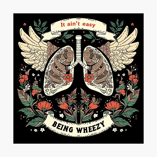 Item preview,  It ain't easy being wheezy designed and sold by MendaciousMina.