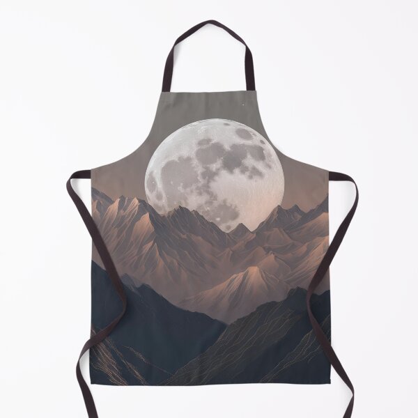 Item preview, Mystical Mountain Moonrise designed and sold by LoveingShop.