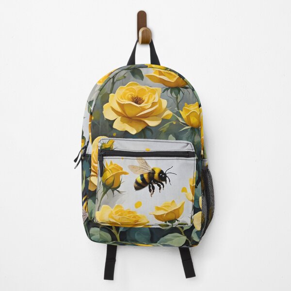 Item preview, Bumblebees and Yellow Roses designed and sold by Paw's Arts.