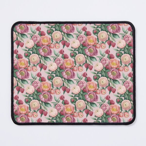 Item preview, Raspberry Garden Pattern designed and sold by CraftyBloom.