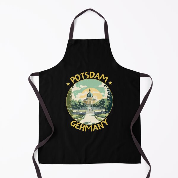 Item preview, Potsdam in Brandenburg Germany Retro Travel Art Emblem designed and sold by MaateoDesign.