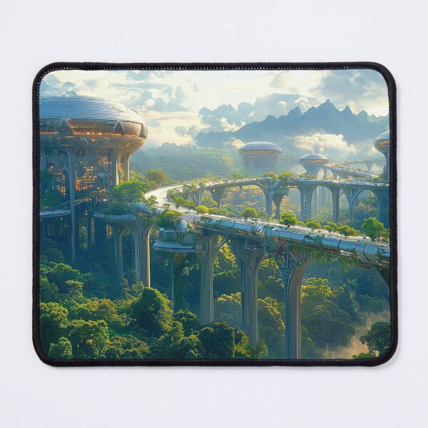 Item preview, Jungle Solar City Just Above the Treetops designed and sold by ACastilloArt.