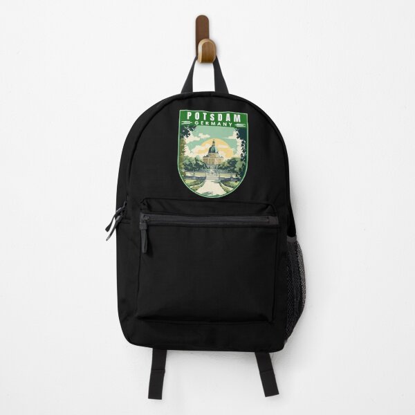 Item preview, Potsdam in Brandenburg Germany Retro Travel Art Emblem designed and sold by MaateoDesign.