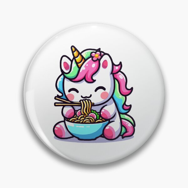 Item preview, kawaii unicorn, cute magical illustration gift for unicorn lovers designed and sold by Graphicista.