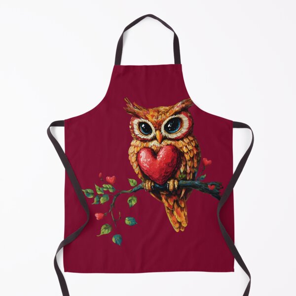 Item preview, Valentine's Day Owl designed and sold by Charisma Enigma.