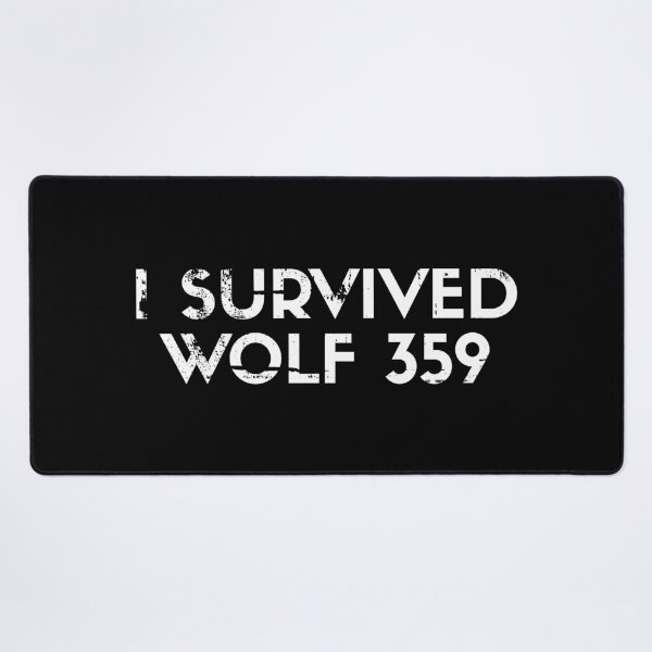Item preview, Wolf 359 Survived – Funny Science Fiction Gift for Space Enthusiasts designed and sold by ScienceCorner.