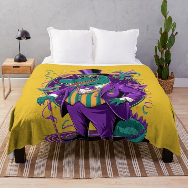 Item preview, Funny Mardi Gras Alligator Costume - Cool Fat Tuesday Party Outfit for Kids, Teens, and Adults designed and sold by zbox1.