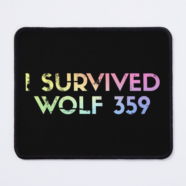 Item preview, Wolf 359 Survived – Funny Science Fiction Gift for Space Enthusiasts designed and sold by ScienceCorner.