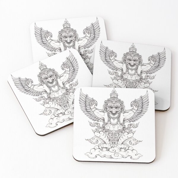 Item preview, kid garuda art sketch designed and sold by GreatDesignUnd.