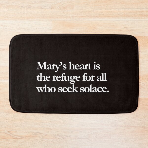 Item preview, Mary’s Heart: A Refuge of Solace designed and sold by ComeToKnowMary.