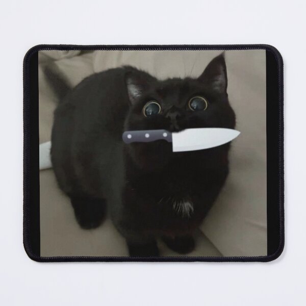 Item preview, MeMe "Black Cat" designed and sold by PatronesKawai.