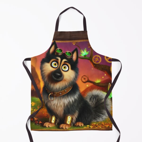 Item preview, Steampunk Sable German Shepherd designed and sold by Sillytoe.
