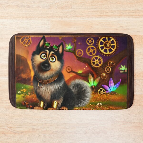Item preview, Steampunk Sable German Shepherd designed and sold by Sillytoe.