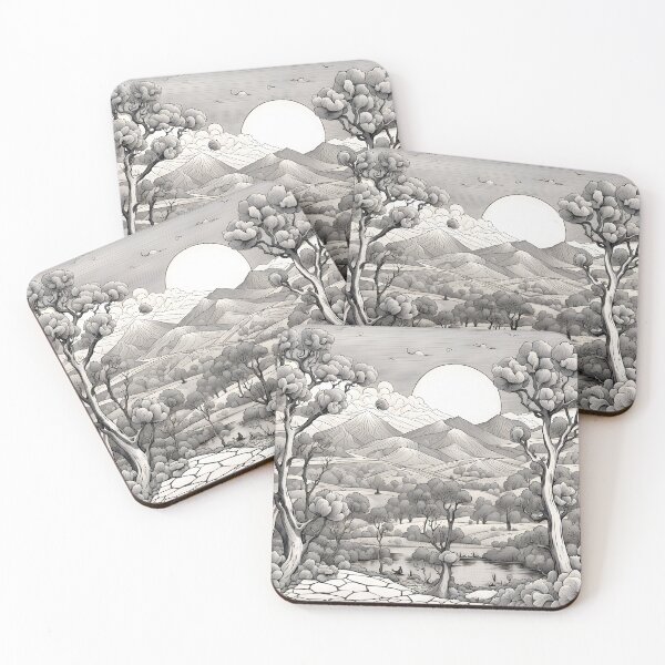 Item preview, mountain-landscape designed and sold by duhnnae.