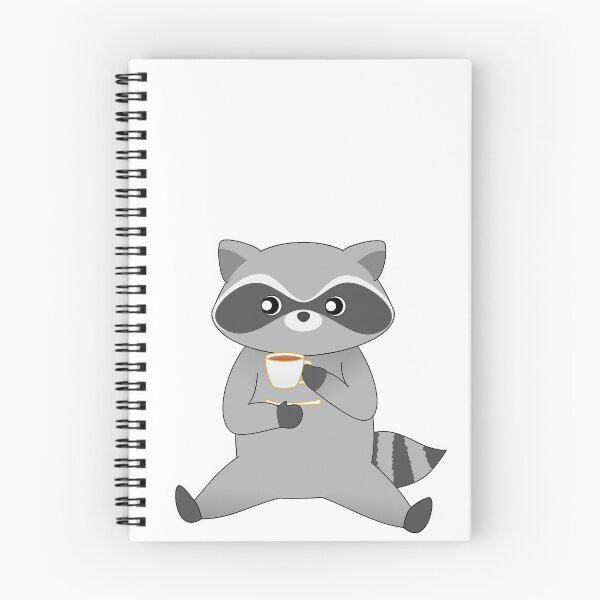 Item preview, Snack Racc Pack 5: Tea Drinking Raccoon designed and sold by chrispy doodles.