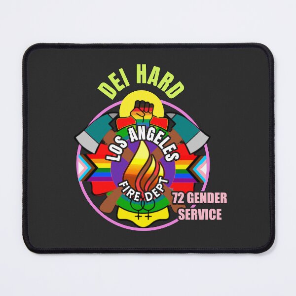 Item preview, Brave & Stunning Lesbian Firefighters of Los Angeles designed and sold by Sanctum Icons.