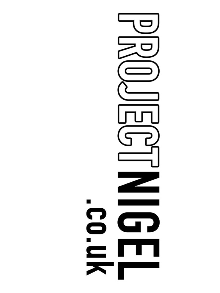 Thumbnail 4 of 4, iPhone Case, Project Nigel - Statement Outline Black on Light (PNO2) designed and sold by ProjectNigel.