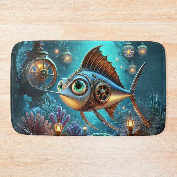 Item preview, Steampunk Sailfish designed and sold by Sillytoe.