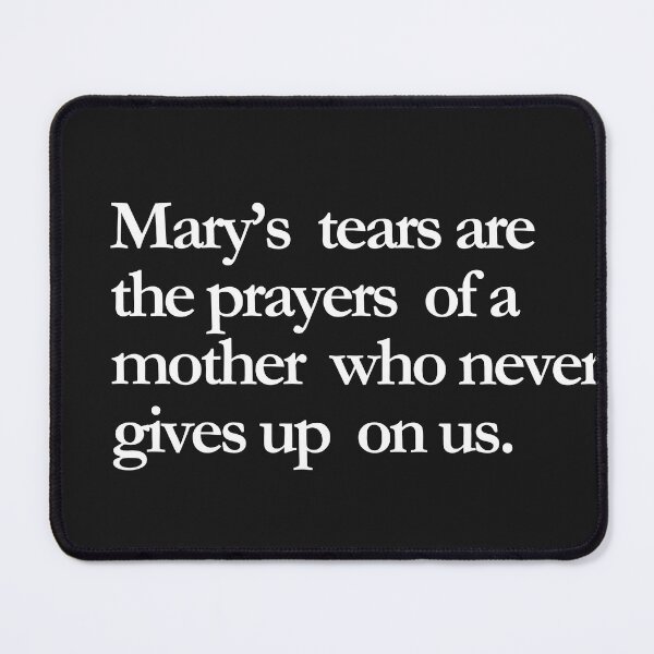 Item preview, Mary’s Tears: A Mother’s Unfailing Prayer designed and sold by ComeToKnowMary.
