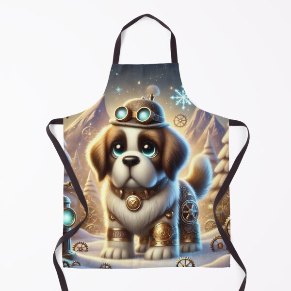 Aperçu de l'œuvre Saint-Bernard Steampunk créée et vendue par Sillytoe.