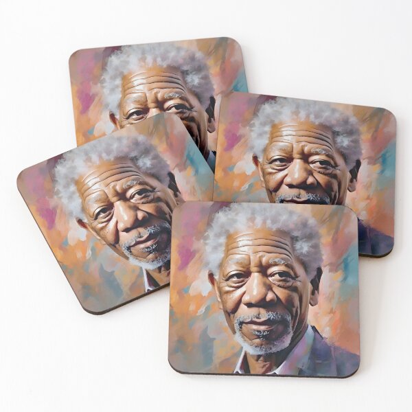 Item preview, Portrait of Morgan Freeman designed and sold by bogfl.