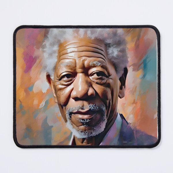 Item preview, Portrait of Morgan Freeman designed and sold by bogfl.