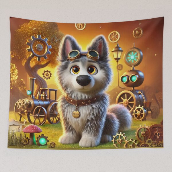 Item preview, Steampunk Saint Shepherd designed and sold by Sillytoe.