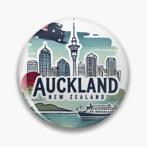 Item preview, Auckland New Zealand  designed and sold by HowToCanadian.