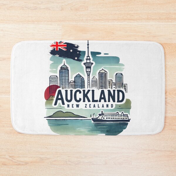 Item preview, Auckland New Zealand  designed and sold by HowToCanadian.