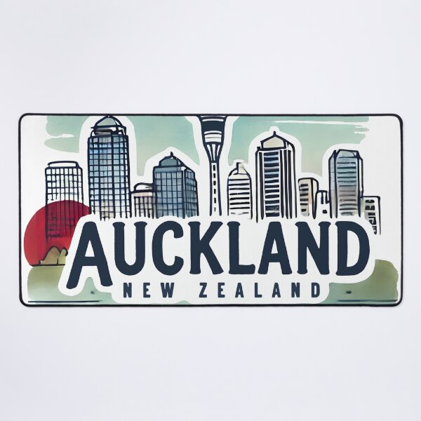 Item preview, Auckland New Zealand designed and sold by HowToCanadian.