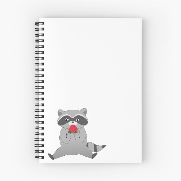 Item preview, Snack Racc Pack 6: Melon Eating Raccoon designed and sold by chrispy doodles.