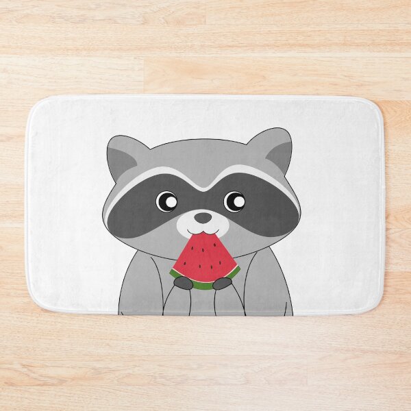 Item preview, Snack Racc Pack 6: Melon Eating Raccoon designed and sold by chrispy doodles.