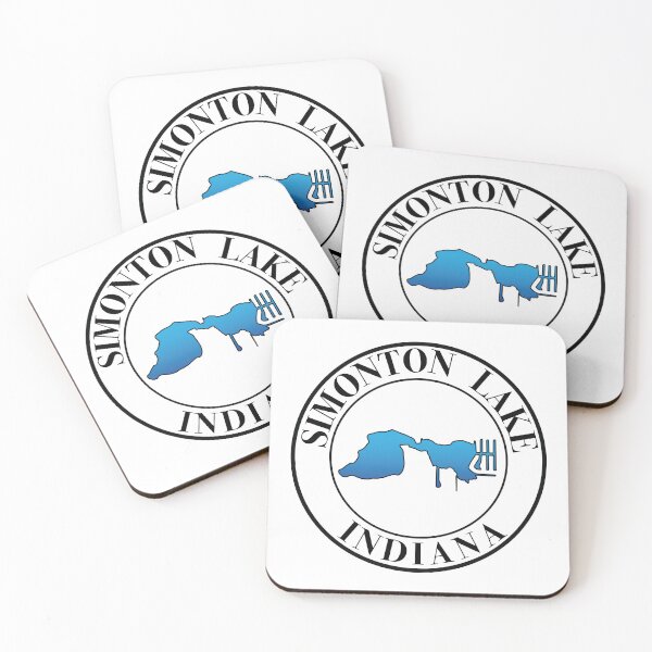 Item preview, Simonton Lake Indiana Compass designed and sold by SwiftSlothMedia.