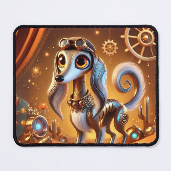 Item preview, Steampunk Saluki designed and sold by Sillytoe.