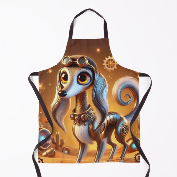Item preview, Steampunk Saluki designed and sold by Sillytoe.