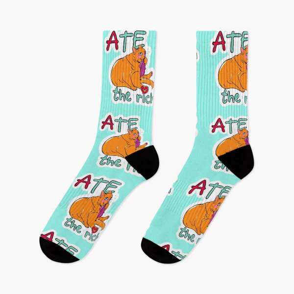 Item preview, Ate the rich chonky cat designed and sold by Jatmeow.