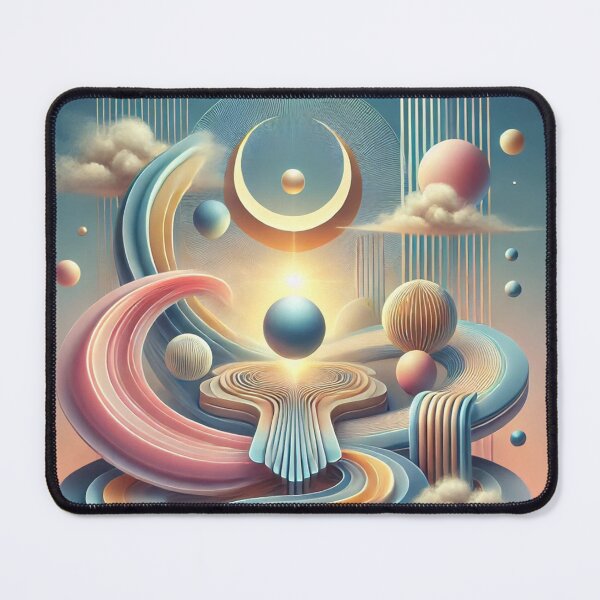 Item preview, Celestial Harmony – Abstract Cosmic Design designed and sold by PawtopiaDesigns.