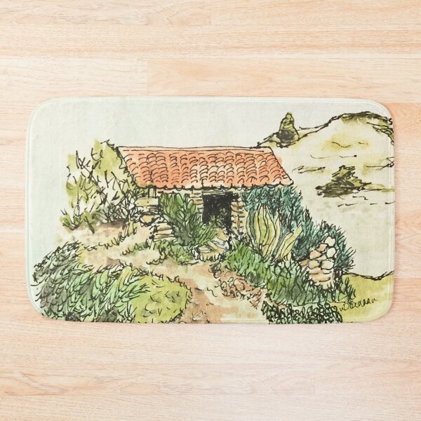 Item preview, A Dilapidated House in Skiathos designed and sold by Dianna Hardy Art.