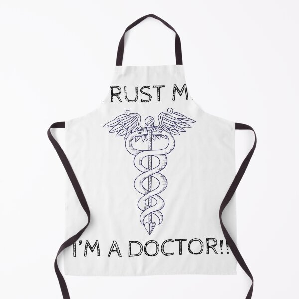 Item preview, Trust me, I'm a doctor, funny caduceus designed and sold by Merchattack.