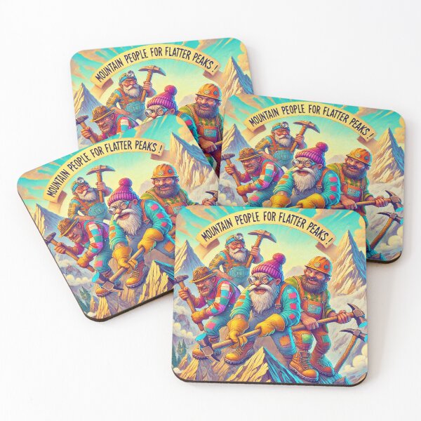 Item preview, Mountain People For Flatter Peaks designed and sold by gryhenart.