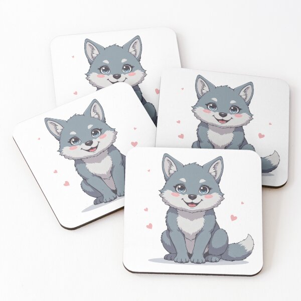 Item preview, Cute wolf designed and sold by Sopilka.