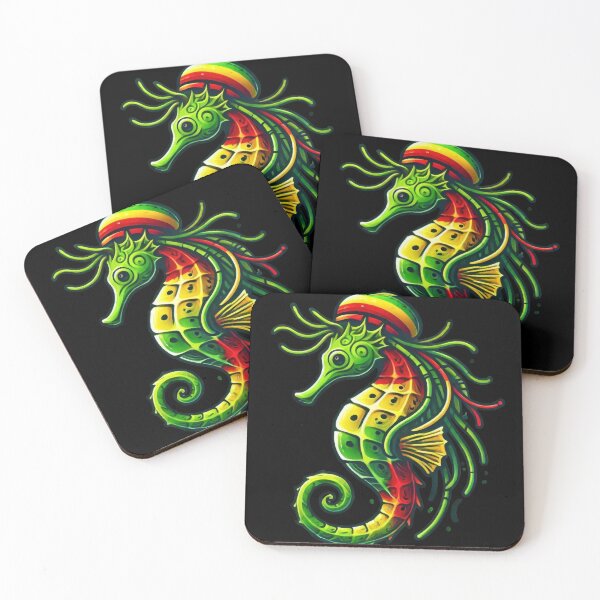 Item preview, Jammin Rasta Seahorse - yeah mon designed and sold by SandbarTees.