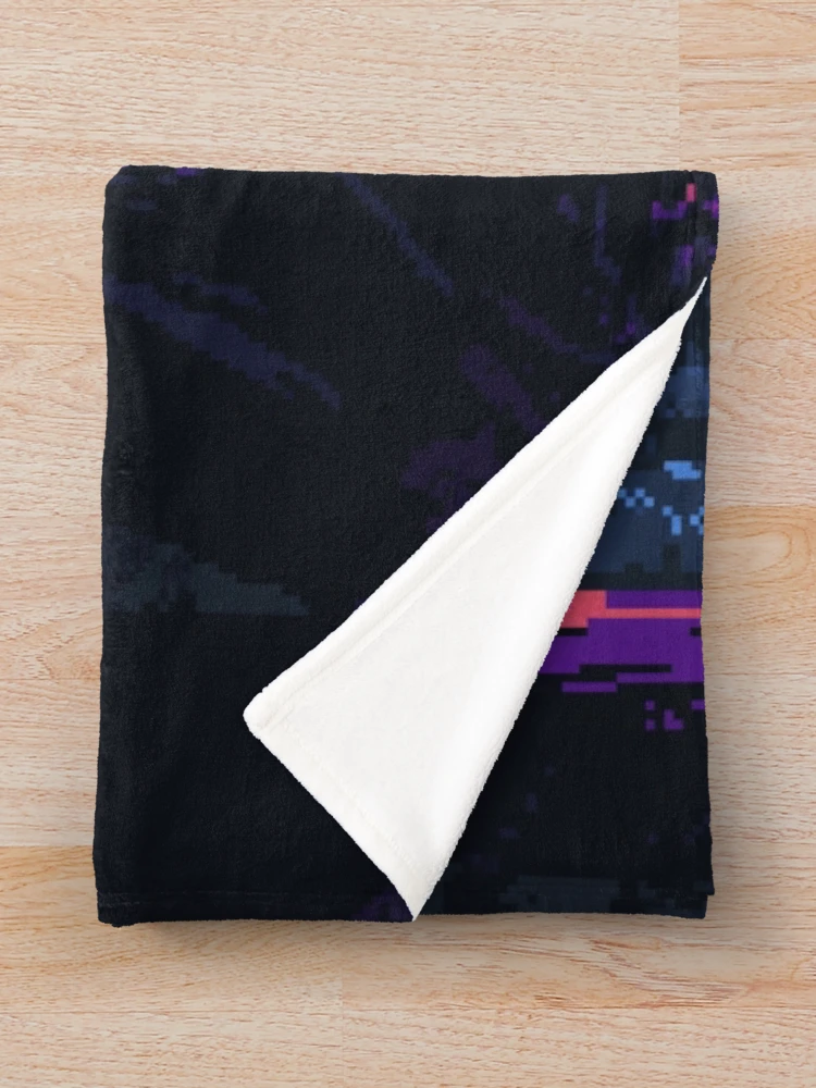 Thumbnail 3 of 6, Throw Blanket, Necromancer In 8bit designed and sold by Rtymer.