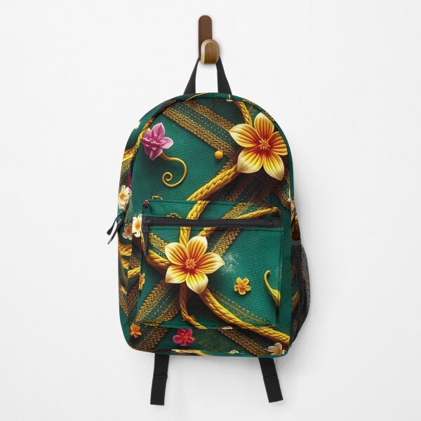 Item preview, Elegant Floral Pattern With A Teal Background designed and sold by debbiedwarika.