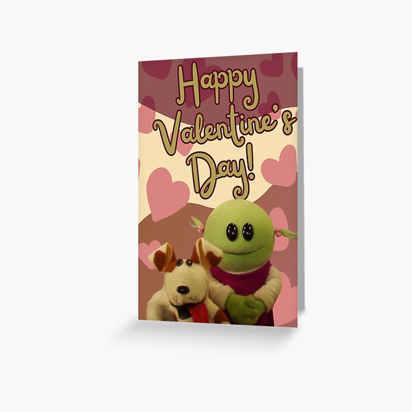 Item preview, Mona and Russer Valentine's Day Card designed and sold by Laura Elise .